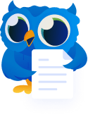 owl with note